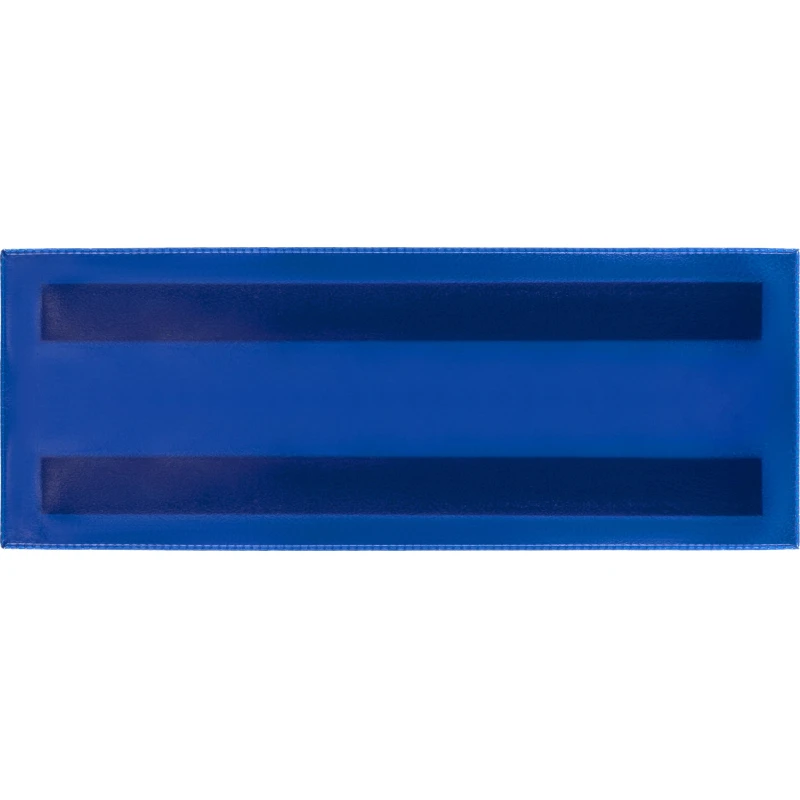 Карман для маркировки магнитный синий 210 x 74 мм горизонтальный (10шт/уп)