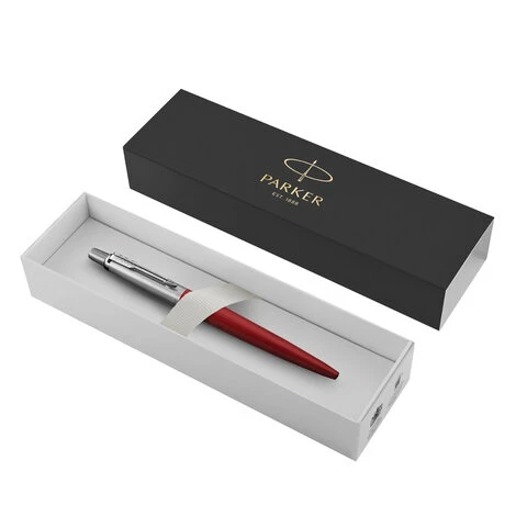 Ручка шариковая PARKER "Jotter Core Kensington Red CT", корпус