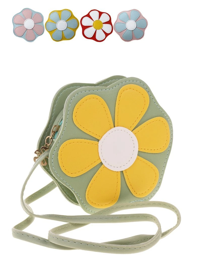 Сумочка наплечная Цветочек, 14*14*5 см в ассортименте Сумочка наплечная Цветочек, 14*14*5 см в ассортименте