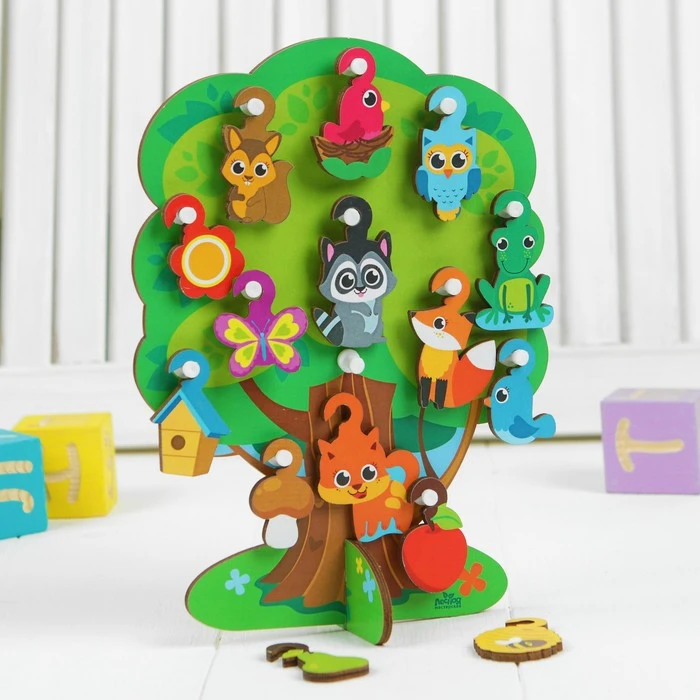 Игрушка с крючками «Лесное дерево» Игрушка с крючками «Лесное дерево»