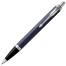 Ручка шариковая PARKER "IM Core Matte Blue CT", корпус темно-синий