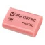 Ластик BRAUBERG "Pastel", 37х24х11мм, ассорти пастельных цветов,