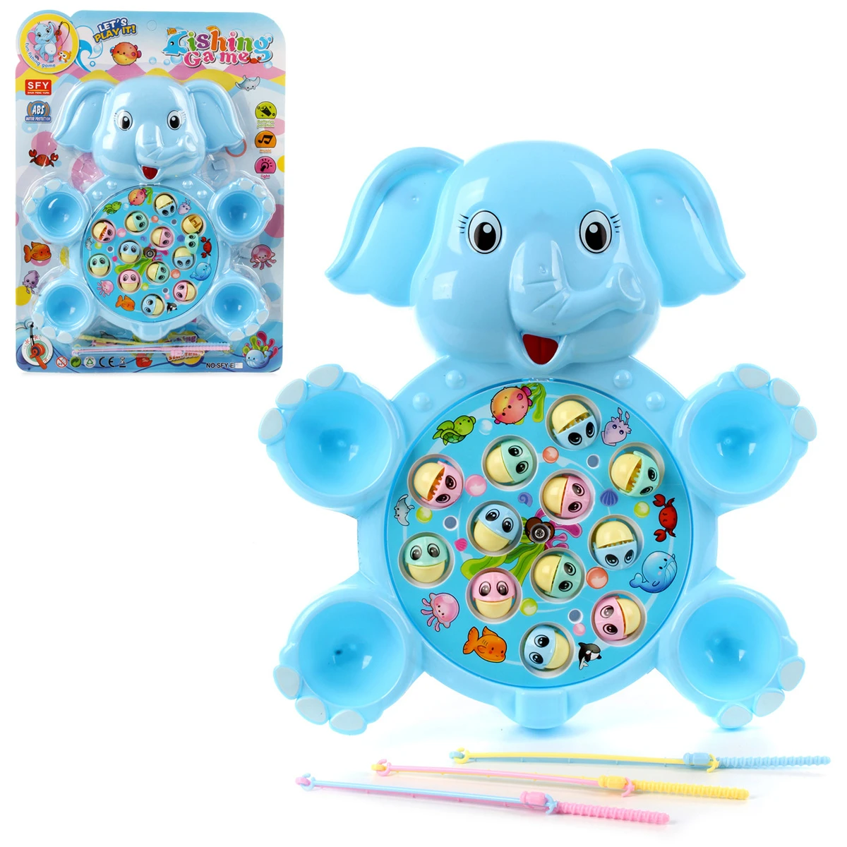 Рыбалка на батарейках.