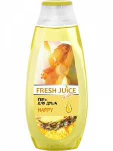 ЭЛЬФА Fresh Juice Гель для душа HAPPY, 400 мл/12шт
