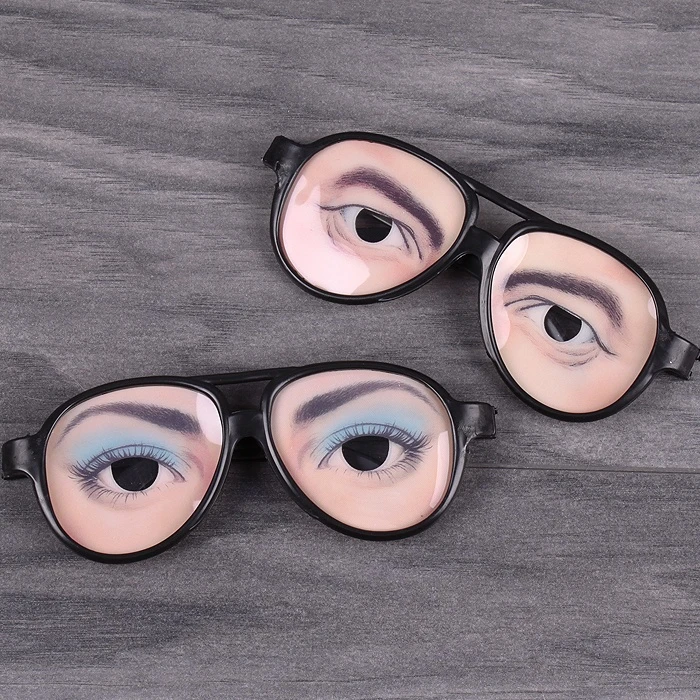 Карнавальные очки "Глаза" 3D