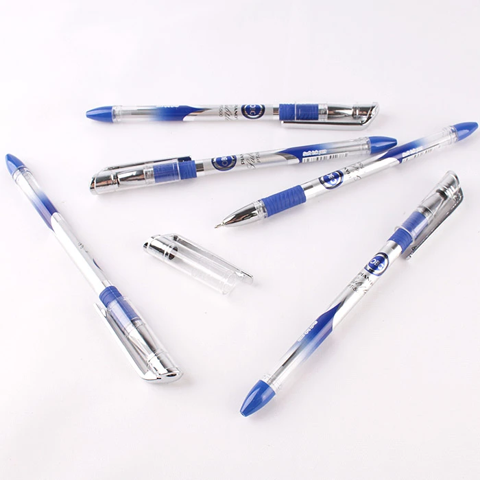 Ручка шариковая синяя на масляной основе "Piano" корпус с рисунком