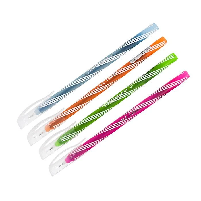 Ручка шарик. LINC CANDY 0,6 мм синий 50 шт. в дисплее цв. корп. ассорти: