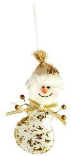 Подвеска Новогодняя 12 см, золото, в ассорт. 972521 Подвеска Новогодняя 12 см, золото, в ассорт. 972521