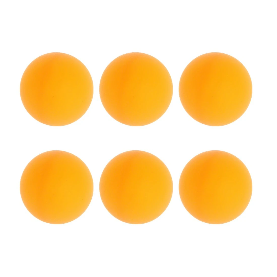 Шарики для настольного тенниса 6 штук, оранж. 636178