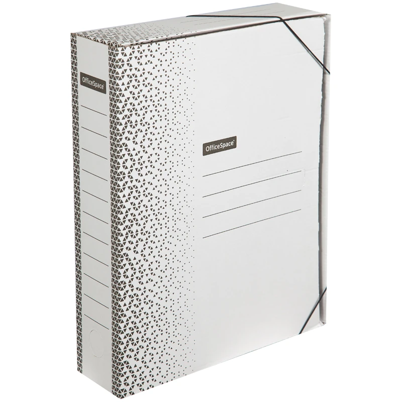 Папка архивная на резинках OfficeSpace "Standard" плотная,