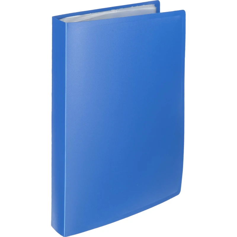 Папка файловая на100 файлов Attache Economy Элементари А4 800мкм, синяя