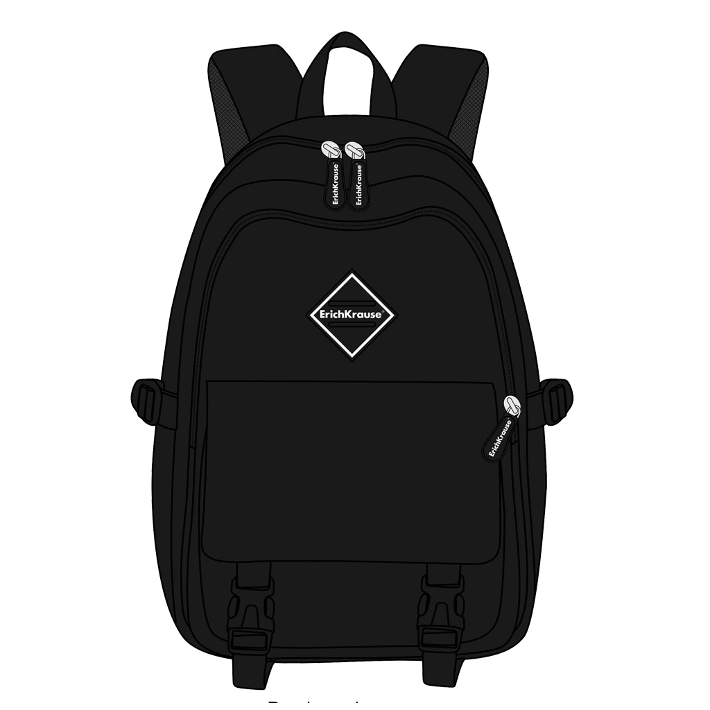 Ученический рюкзак ErichKrause® SchoolLine с двумя отделениями и грудной