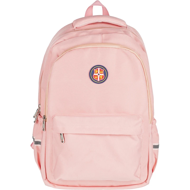Рюкзак школьный LION розовый 45,5x31x14