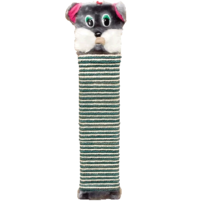 Когтеточка, веревка цветная, "Кошка" Когтеточка, веревка цветная, "Кошка"