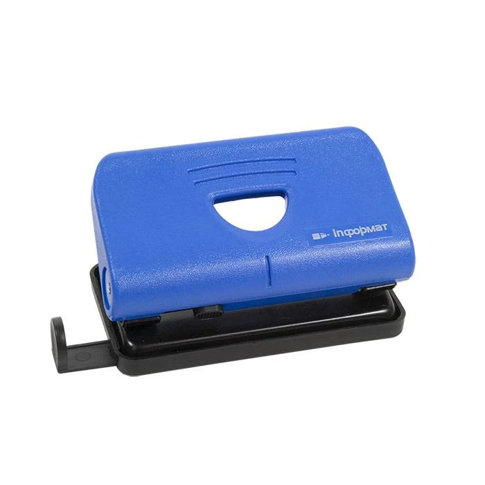 Дырокол inФОРМАТ 10 л. синий №DOP-10B