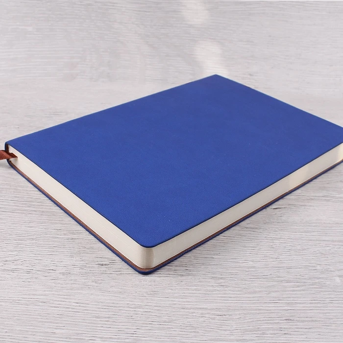 Ежедневник А5 недатиров. 168л "Darvish" обложка к/з синяя