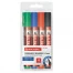 Маркеры перманентные BRAUBERG ULTRA MARKER, НАБОР 4 ЦВЕТА, круглый наконечник