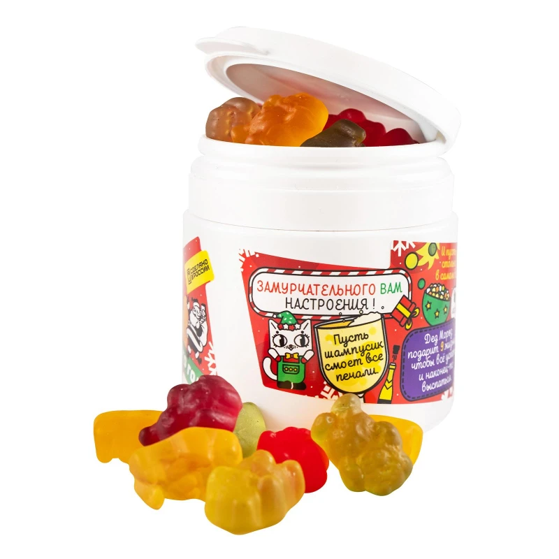 Драже Сладкая помощь Замурчательного нового года арт.00-00001498, 100г. Драже Сладкая помощь Замурчательного нового года арт.00-00001498, 100г.