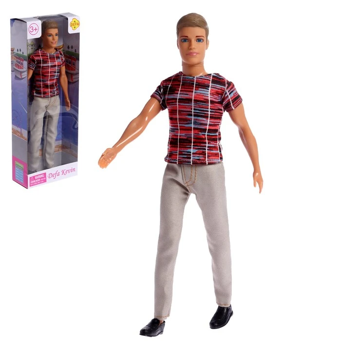 Кукла-модель «Марк» цвет красный