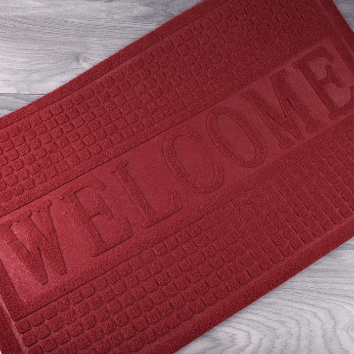 Коврик напольный "Welcome" 43*68см цвет ассорти Коврик напольный "Welcome" 43*68см цвет ассорти