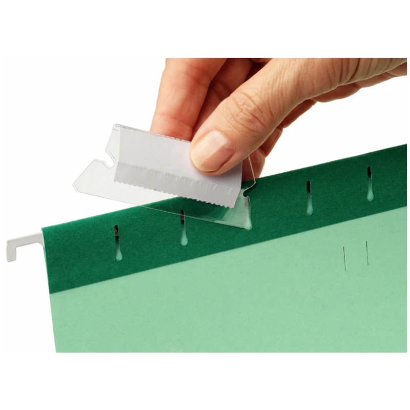 Ярлычки для подвесных папок (25 штук) Esselte мягкий пластик