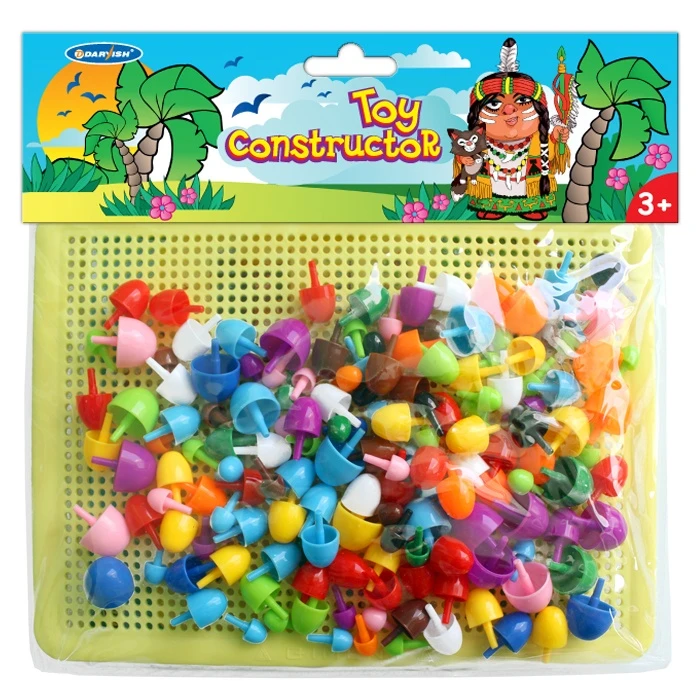 Конструктор детский пластиковый 130 предметов "Darvish" Конструктор детский пластиковый 130 предметов "Darvish"