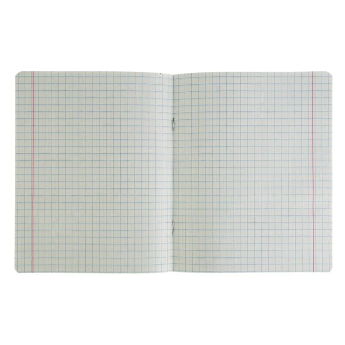 Тетрадь 12 листов в крупную клетку "Народная", обложка мелованная