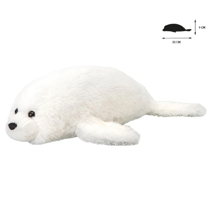 Мягкая игрушка «Белый тюлень», 25 см