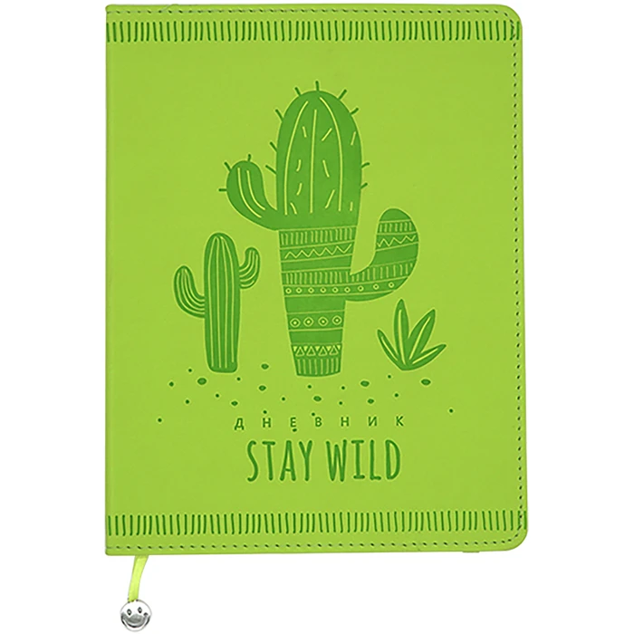 Дневник универсальный, 48 л., мягкий переплёт, обложка - кожзам, тиснение,