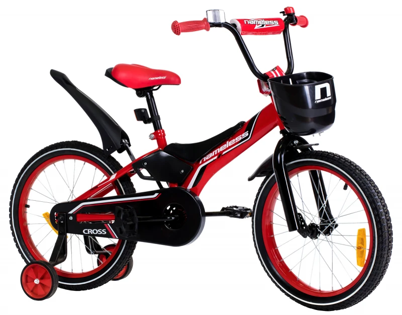 Велосипед 16" NAMELESS CROSS красный/черный