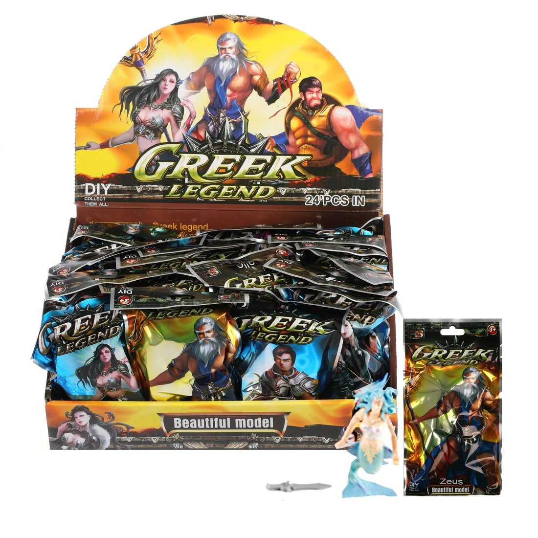 Набор фигурок Мифические существа,  дисплей 8910-B131 штр.:  6927714903370