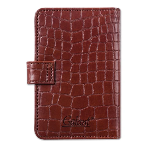 Визитница/кредитница однорядная GALANT "Contract", на 24 карты, под