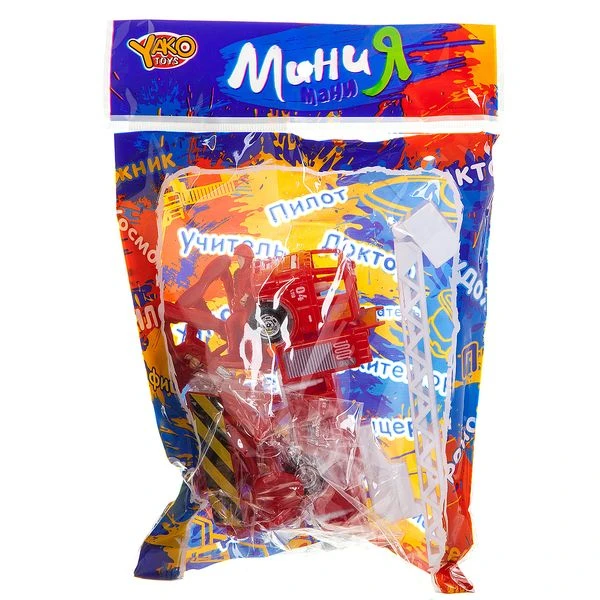 Набор пласт. игровой  пожар., МиниМаниЯ, РАС 23х15см