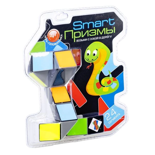 Игра-головоломка Smart Призмы, 24 сегмента, Bondibon, PVС 18,5х15,5х8 см,
