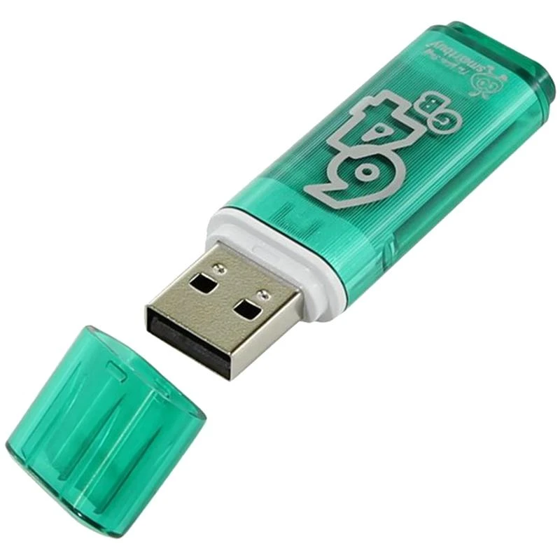 Память Smart Buy USB Flash 64GB Glossy зеленый: SB64GBGS-G