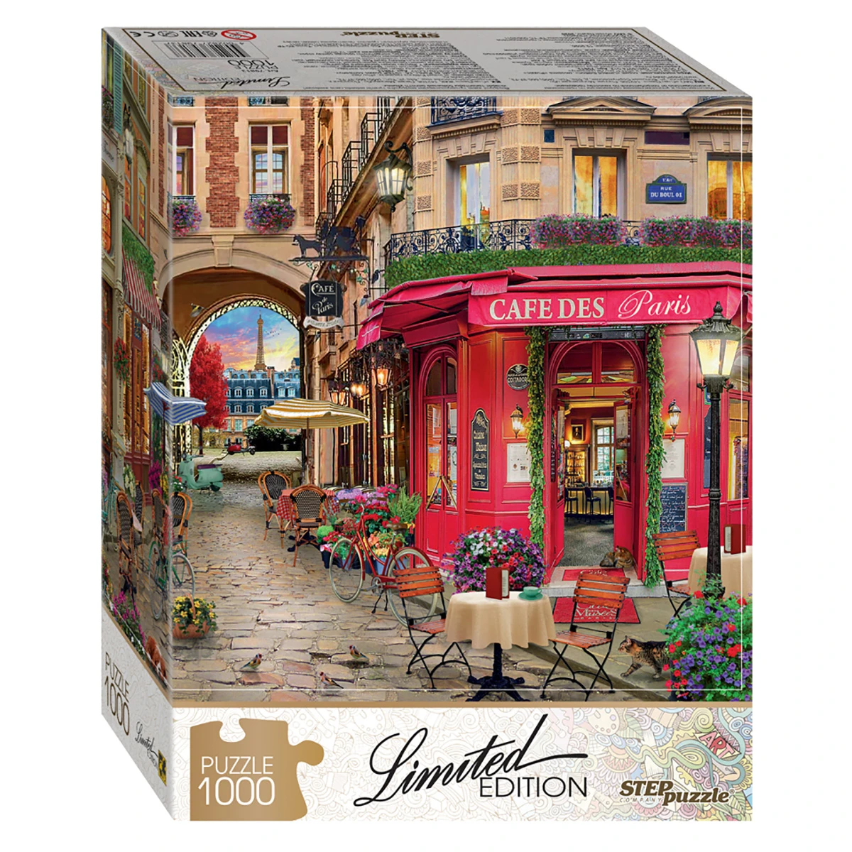 Арт.79813 Мозаика "puzzle" 1000 "Cafe des Paris" (Limited