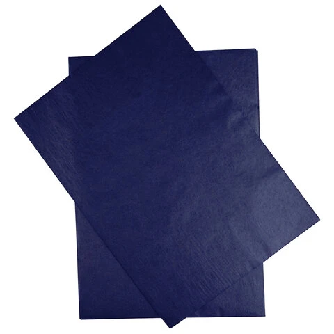 Бумага копировальная (копирка) синяя А4, 50 листов, BRAUBERG ART