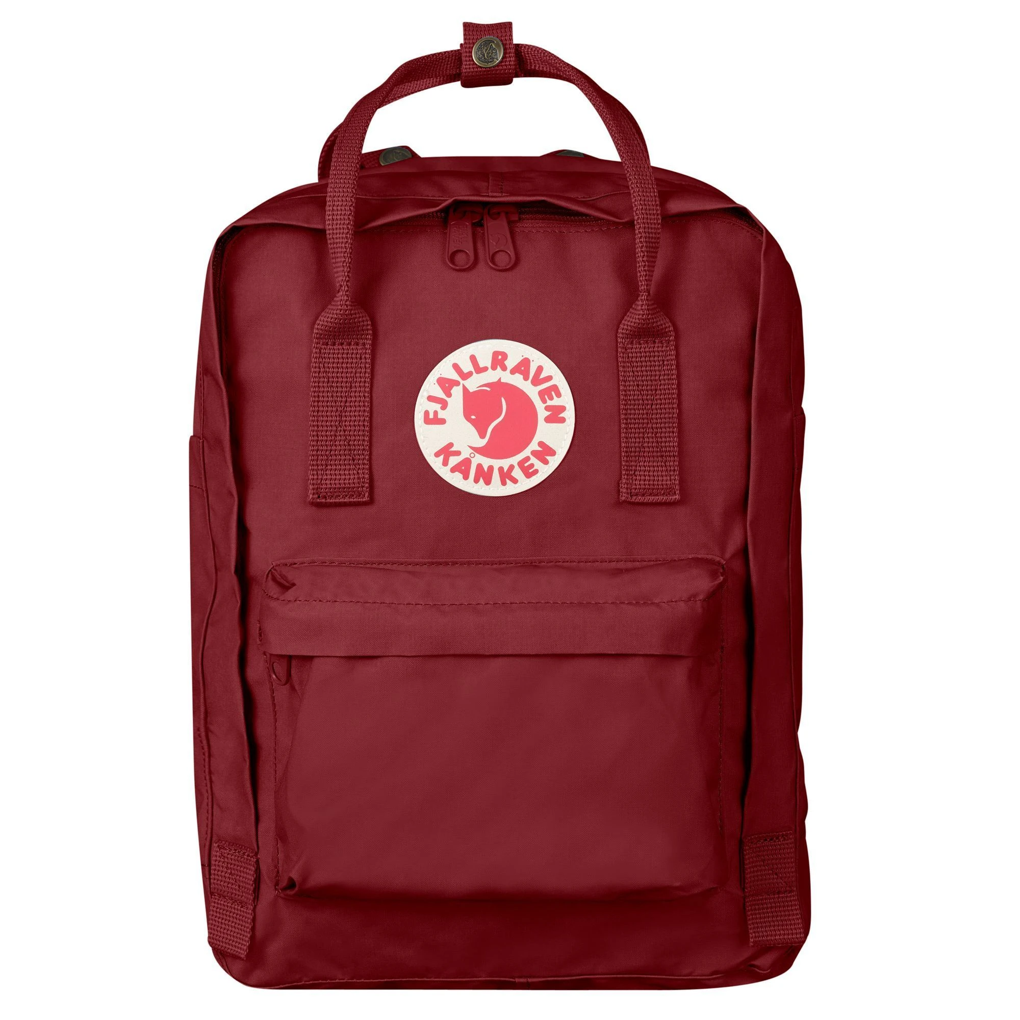 Рюкзак Fjallraven Kanken Laptop 13", темно-красный, 25х16х35 см, 13 л.