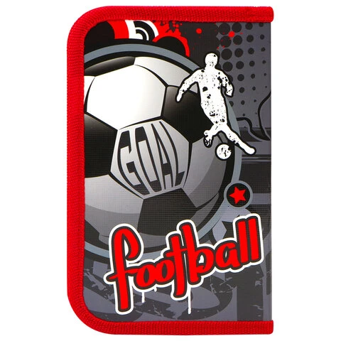 Пенал ПИФАГОР, 1 отделение, ламинированный картон, 19х11 см,