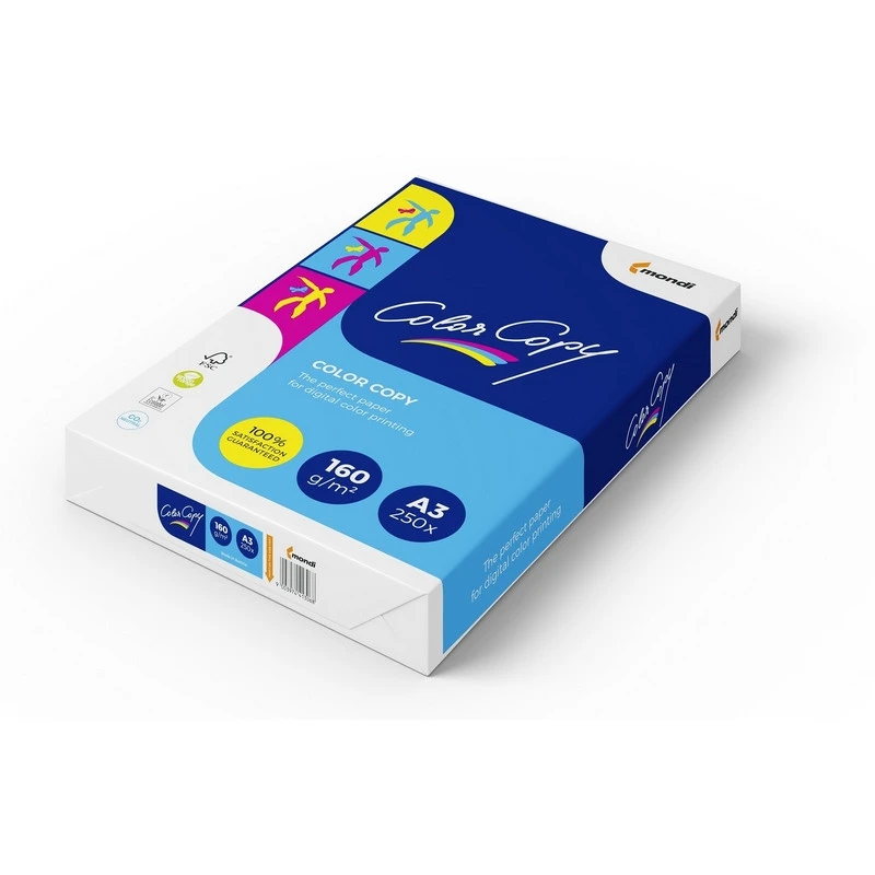 Бумага для цв.лазер.печ. Color Copy (А3,160г,161CIE%) 250л/пач,5пач/кор штр. Бумага для цв.лазер.печ. Color Copy (А3,160г,161CIE%) 250л/пач,5пач/кор штр.