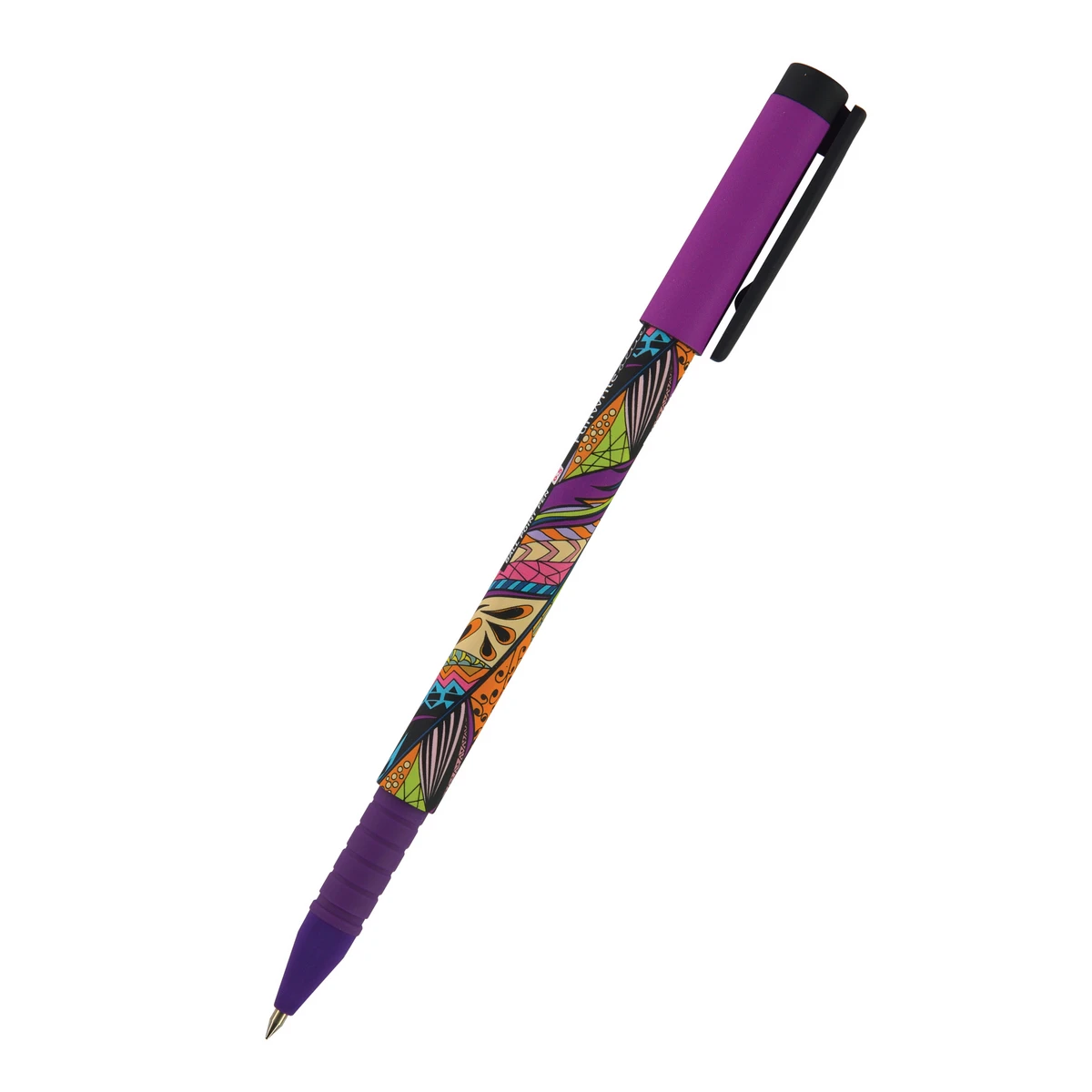 Ручка шариковая FUN WRITE. ТРОПИКИ, синяя, 0,5 мм.