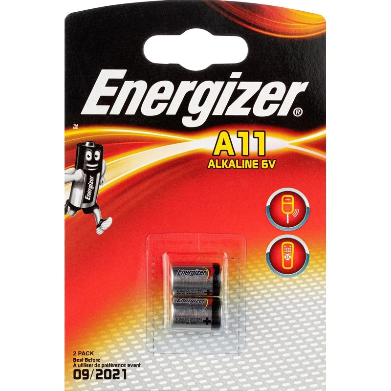 Батарейки ENERGIZER Alkaline A11/E11A бл/2шт Батарейки ENERGIZER Alkaline A11/E11A бл/2шт