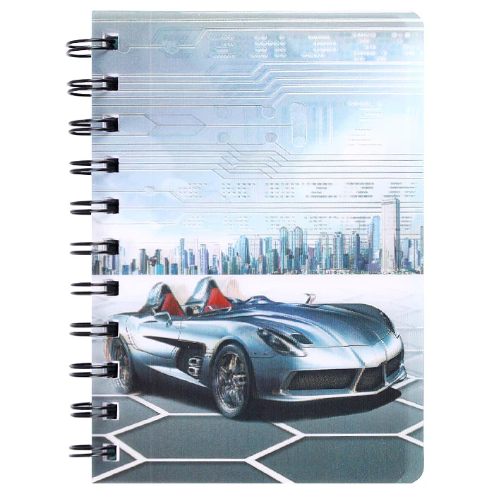 Блокнот 10,5*14,5см Автомобили "Darvish" на спирали обложка Блокнот 10,5*14,5см Автомобили "Darvish" на спирали обложка