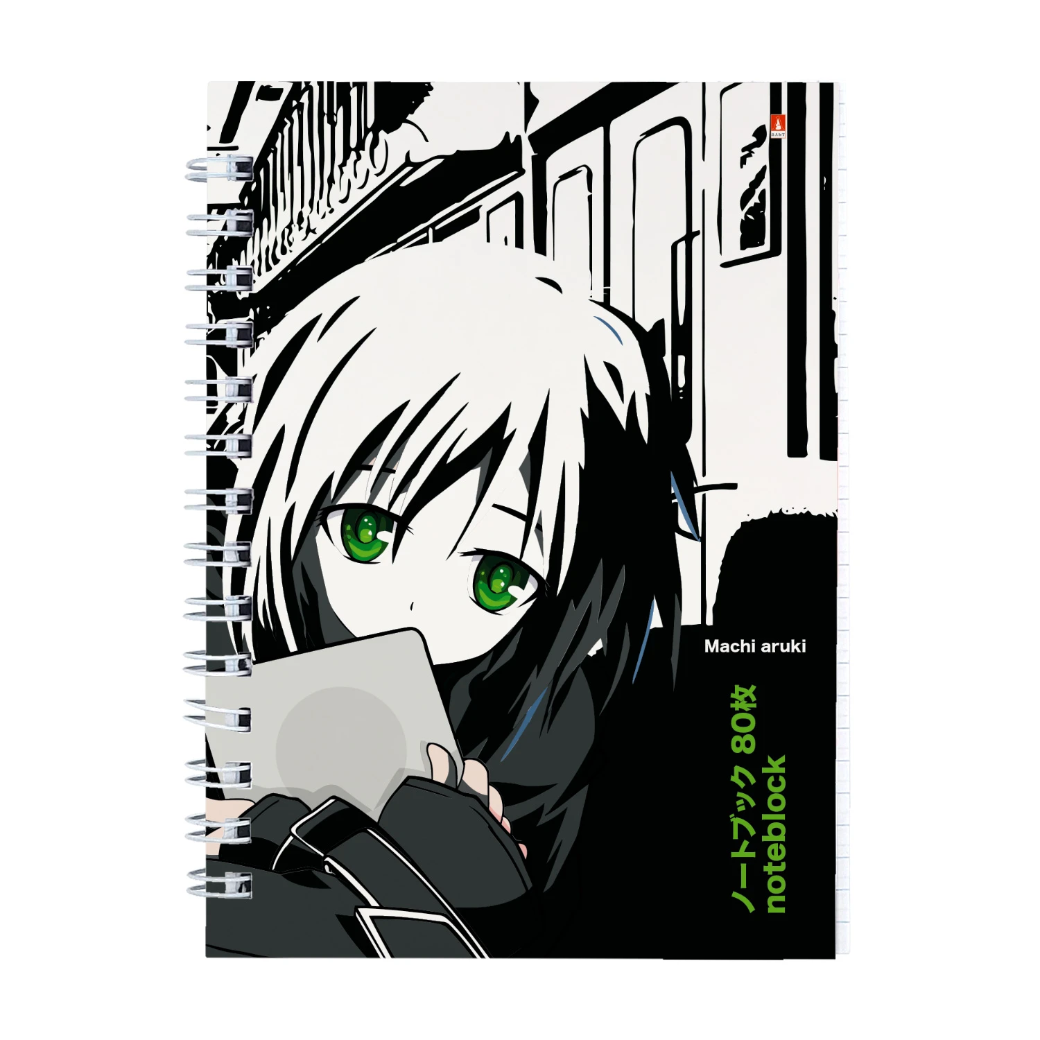 БЛОКНОТ-ПРЕСТИЖ ГР. А6 80 Л. MANGA ANIME. CITY, 5 ВИДОВ