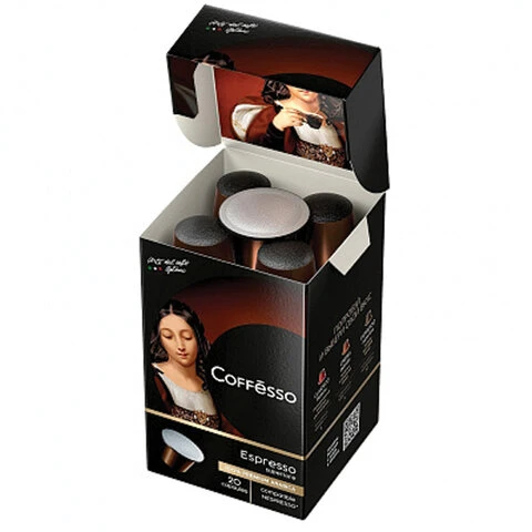 Капсулы для кофемашин Nespresso COFFESSO "Espresso Superiore", 100%