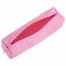 Пенал-тубус ПИФАГОР на молнии, ткань, пастельно-розовый, 20х5 см, 272260