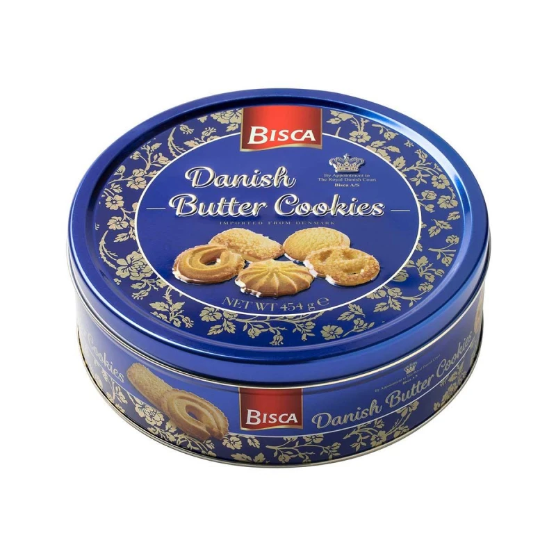 Печенье BISCA Butter Cookies 26% сливочного масла 454г.