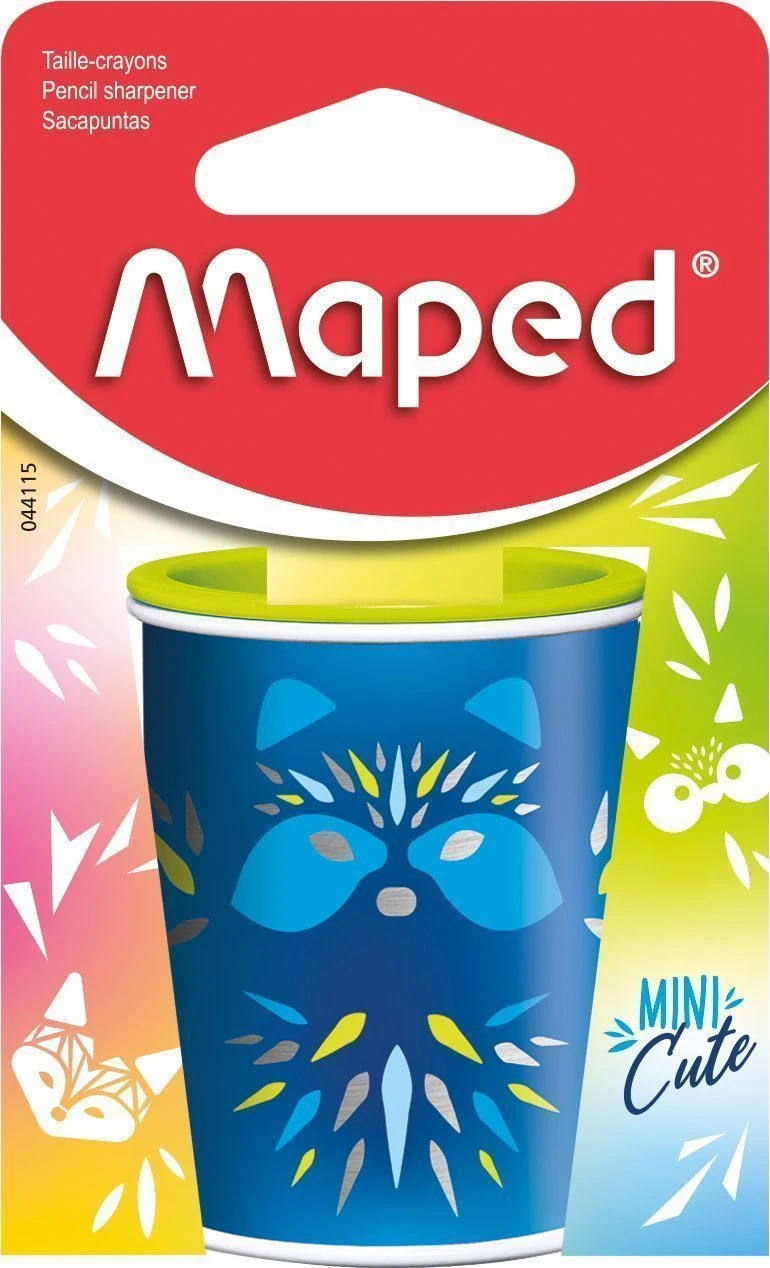 Точилка MAPED MINI CUTE с контейнером 2 отверстия