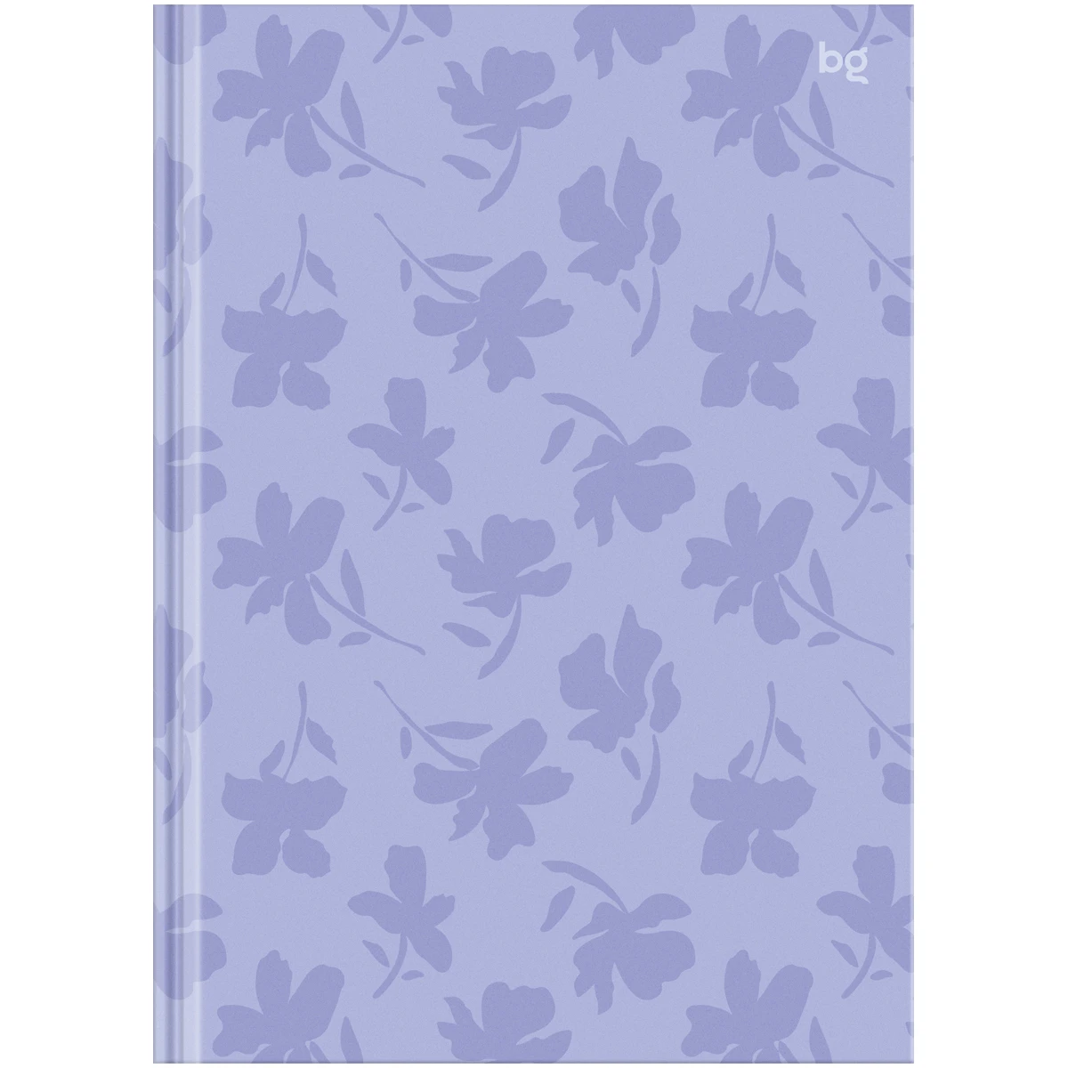 Бизнес-блокнот А5, 120л., евроформат, BG "Lavender color", глянцевая