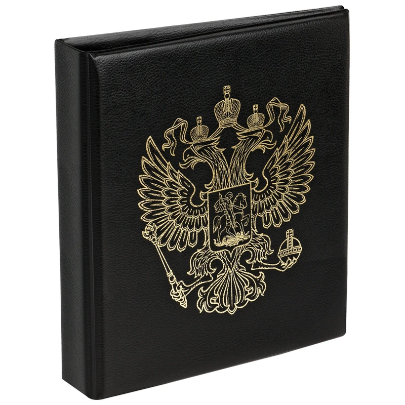 Альбом для монет OfficeSpace "Символика России" формат Optima, 230*270